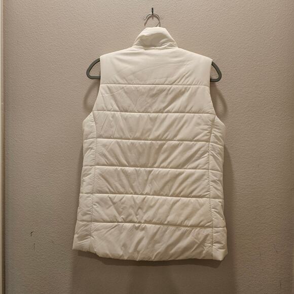 New Balance Women's Off White Puffer Vest Size Medium - Picture 3 of 5